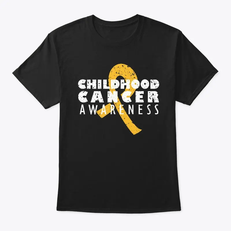 Childhood Cancer Awareness Gold Ribbon